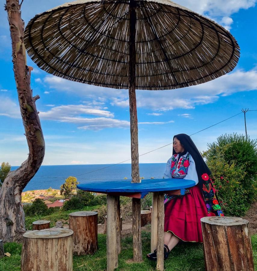 Inca Lodge - Amantani Ocosuyo Buitenkant foto